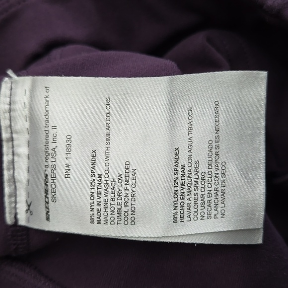Skechers Purple High Rise Yoga Pants - Picture 6 of 6